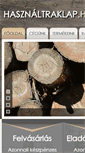 Mobile Screenshot of hasznaltraklap.hu